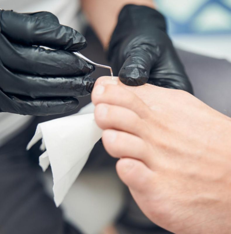 Pedicure in een all-in-one beautysalon