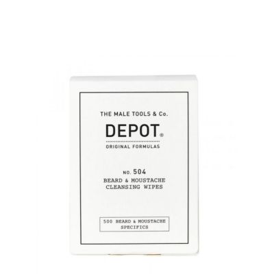 Depot 504 BEARD & MOUSTACHE CLEANSING WIPES